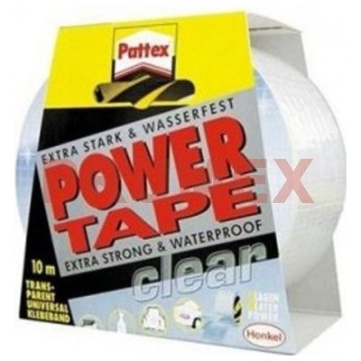 Pattex Power Tape 10 m transpatentní – Zboží Mobilmania