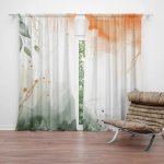 Sablio Závěs Lesní mlha: 2ks 140x250cm – Hledejceny.cz