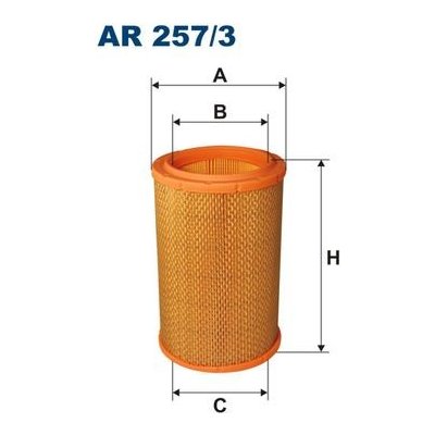 Vzduchový filtr Filtron AR257/3 – Hledejceny.cz