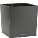 Lechuza Cube Cottage Květináč Antracit 40 cm – Zboží Dáma