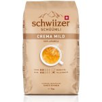 Schwiizer Schüümli Crema Mild 100% arabica zrnková 1 kg – Hledejceny.cz