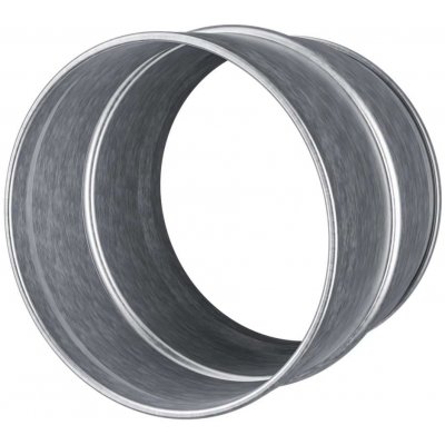 Mikawi Kovová kulatá spojka pozink d125 mm s oblými hranami 59-3538 – Hledejceny.cz