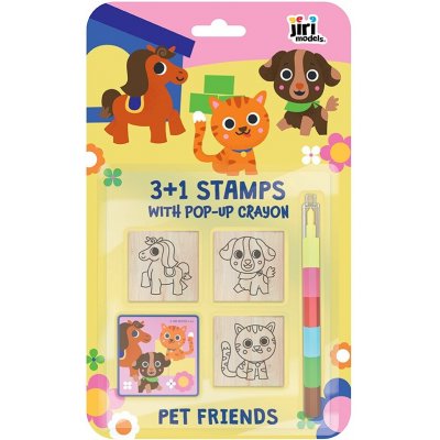 JIRI MODELS Razítková sada s voskovkou Domácí zvířata – Zboží Mobilmania