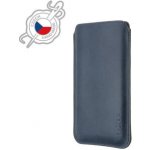 FIXED Slim Tenké pouzdro vyrobené z pravé kůže pro Apple iPhone 12 12 Pro 13 13 Pro modré FIXSLM2-558-BL – Zboží Mobilmania