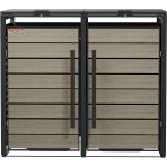 Scorpion elektro s.r.o.Přístřešek na 2 popelnice D13GG2Z šedá – Zboží Dáma