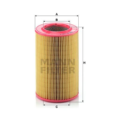 MANN-FILTER Vzduchový filtr C1596 – Hledejceny.cz