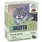 Bozita Cat Fresh Menu kousky v omáčce s králíkem 370 g – Sleviste.cz