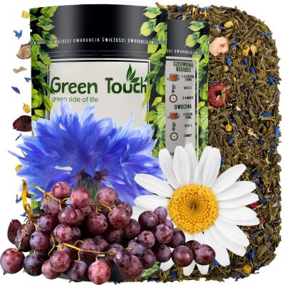 Green Touch Earl grey fantasy Zelený čaj 500 g – Zboží Mobilmania