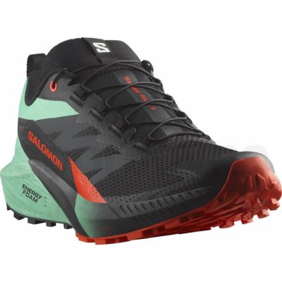 Salomon Sense Ride 5 Man L47698200 black bay cherry tomato – Zboží Dáma