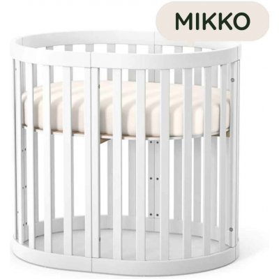 Gekko Kids kolébka Mikko 140 x 70 cm bílá – Zboží Mobilmania