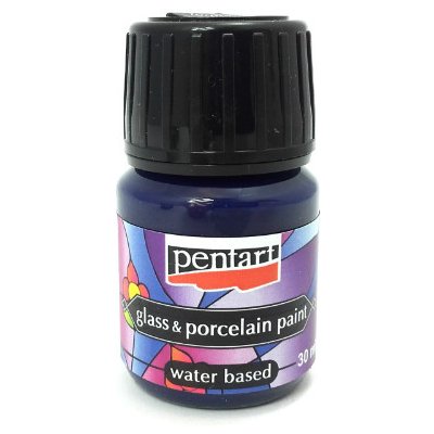 D.A. Barva na sklo a porcelán 30 ml tmavě modrá – Zbozi.Blesk.cz