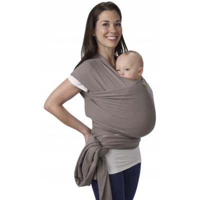 Boba šátek Wrap Organic tmavě šedá – Zboží Dáma