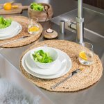 Mars & More Kulaté jutové prostírání / předložka Fronie Ø 43cm – Hledejceny.cz