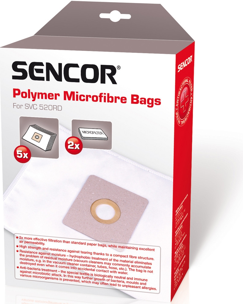 Sencor MICRO SVC 520RD 5ks