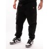 Pánské tepláky New Era tepláky Woven Joggers Black Metalic Gold