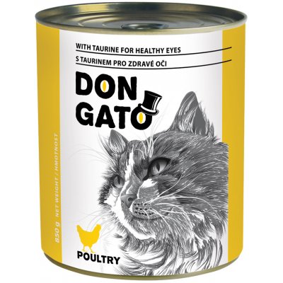 Don Gato kočka drůbeží 850 g – Zboží Mobilmania