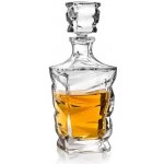 Crystal Bohemia ZIG ZAG karafa na whisky 0,75 l – Zboží Dáma