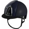 Jezdecká helma KEP Jezdecká ochranná helma Cromo 2.0 Textile Cubicato modrá