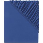 Livarno Home Žerzejové napínací prostěradlo 90-100x200 tmavě modrá – Zboží Mobilmania