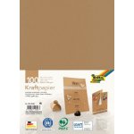 Folia Kraftový papír 120 g/m2 - 100 listů – Sleviste.cz