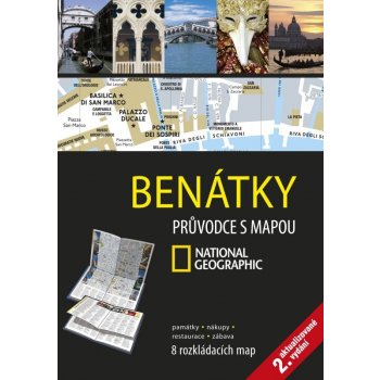 Benátky Průvodce s mapou National Geographic