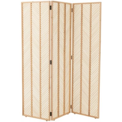 J-line Dřevěný paraván Mili 174 x 150 cm – Zbozi.Blesk.cz