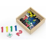 Viga Dřevěné magnetky čísla – Sleviste.cz