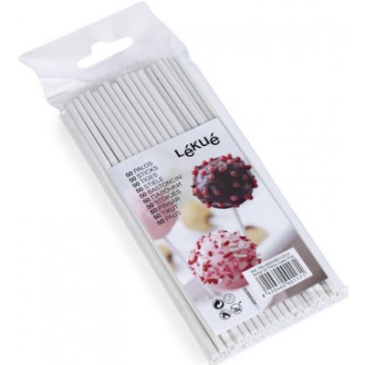 Plastové tyčky na cake pops a lízátka Lékué Cake Pop Sticks | 50 ks – Zbozi.Blesk.cz