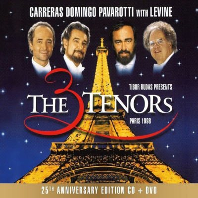 Carreras, Domingo, Pavarotti With Levine - Three Tenors Paris 1998 D CD – Zbozi.Blesk.cz