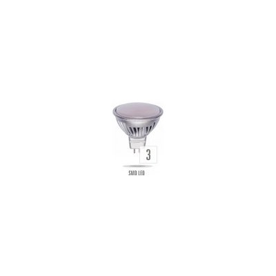 Wojnarowscy LED MR16 GU5,3 12V 6W SMD 5630 15LED Studená bílá mléčná stříbrná – Hledejceny.cz