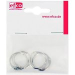 Knihařské kroužky Efco, o 20/25 mm - 4 ks – Sleviste.cz