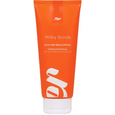 Fler Milky Scrub tělový exfoliační peeling s gelovo mléčnou texturou 200 ml – Sleviste.cz