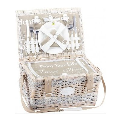 Les Jardins de la Comtesse piknikový koš pro 2 osoby Love – Zboží Dáma