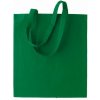 Nákupní taška a košík Bavlněná taška zelená zelená
