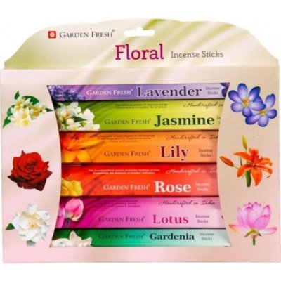 Garden Fresh vonné tyčinky Dárková Sada Floral 6 x 20 ks – Hledejceny.cz