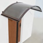 Robelit polykarbonátová oblouková 200x75x48cm hnědá – Zboží Mobilmania