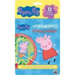 Jiri Models Omalovánka škrabací Prasátko Peppa – Zboží Dáma