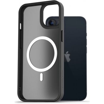 Pouzdro AlzaGuard Matte Case Compatible with MagSafe iPhone 13 černé