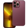 Pouzdro a kryt na mobilní telefon Pouzdro Roar Matte Glass Case iPhone XS bordó