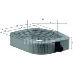 Vzduchový filtr MAHLE LX 990 – Hledejceny.cz
