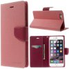 Pouzdro a kryt na mobilní telefon Apple Mercury / kryt pro Apple iPhone 6 Plus / 6S Plus - Mercury, Fancy Diary PINK/HOTPINK