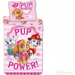 Jerry Fabrics Povlečení Paw Patrol Power PP122 Bavlna 140x200 70x90