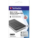 Verbatim Store 'n' Go Secure 2TB, USB 3.0, 53403 – Zbozi.Blesk.cz