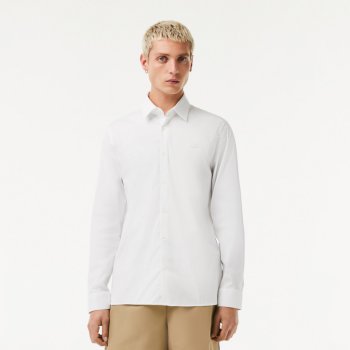 Lacoste pánská košile bílá CH5253.001