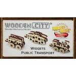 WOODEN CITY 3D puzzle mini sada Widgets: Dopravní prostředky 36 ks – Hledejceny.cz