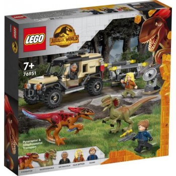 LEGO® Jurassic World 76951 Přeprava pyroraptoru a dilophosaura