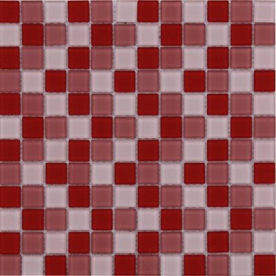 Maxwhite ASHS038 Mozaika 29,7 x 29,7 cm červená, růžová 1ks