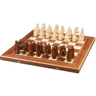 Dřevěné šachy Tiberius – Zboží Dáma