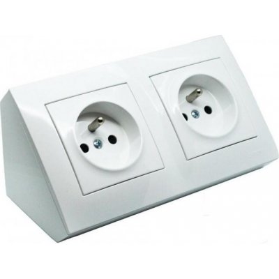 KS-BOX2ZBK-W Zás.blok rohový KS-BOX2ZBK-W Bílá – Hledejceny.cz