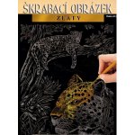 Artlover Škrabací obrázek zlatý Gepard – Sleviste.cz